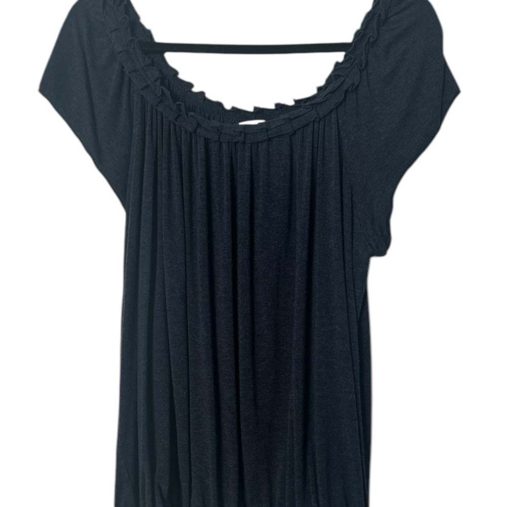 MAX STUDIO- Navy Blue Women's Top